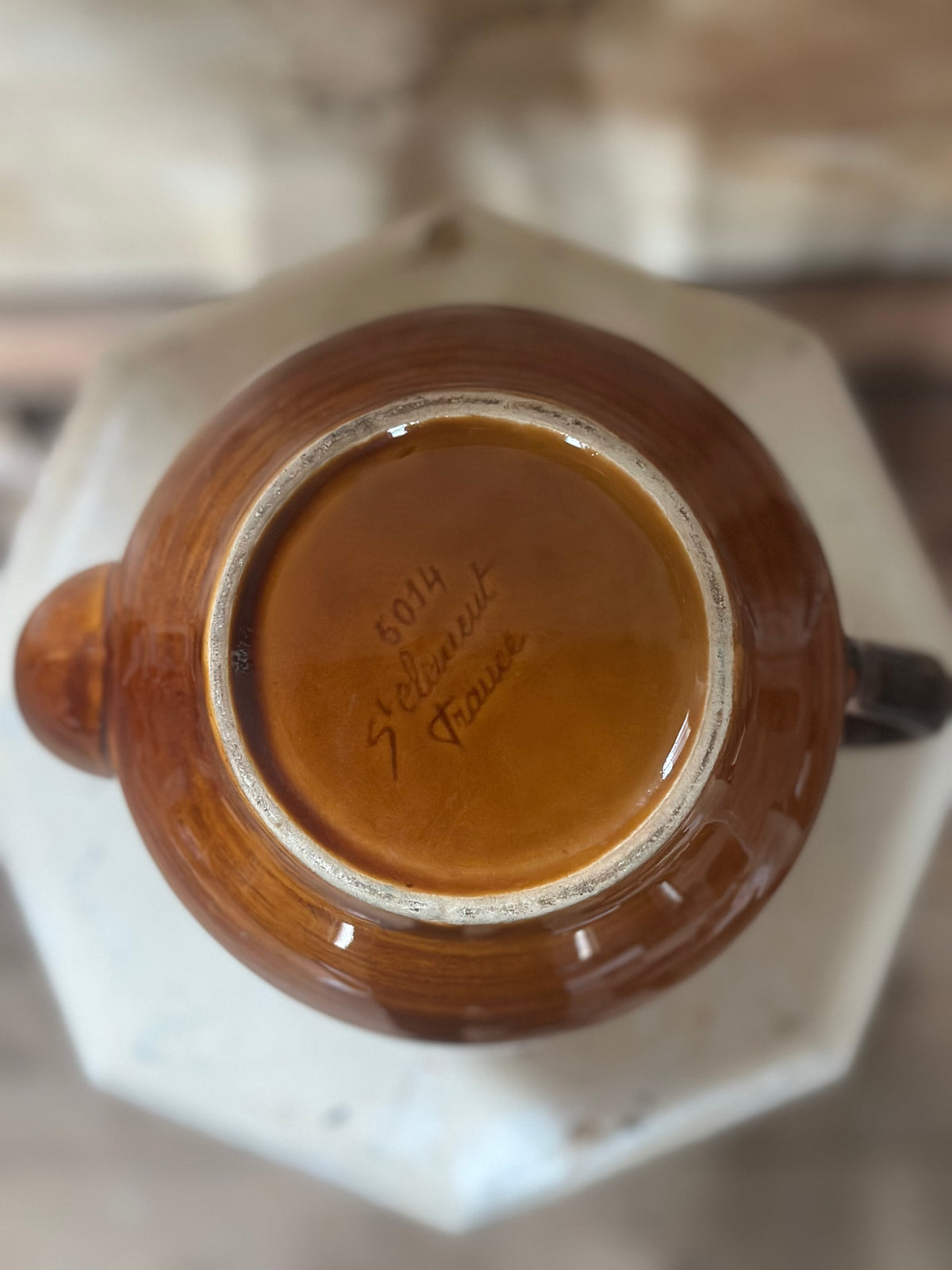 St Clement French Ceramic Tea/Coffee Pot