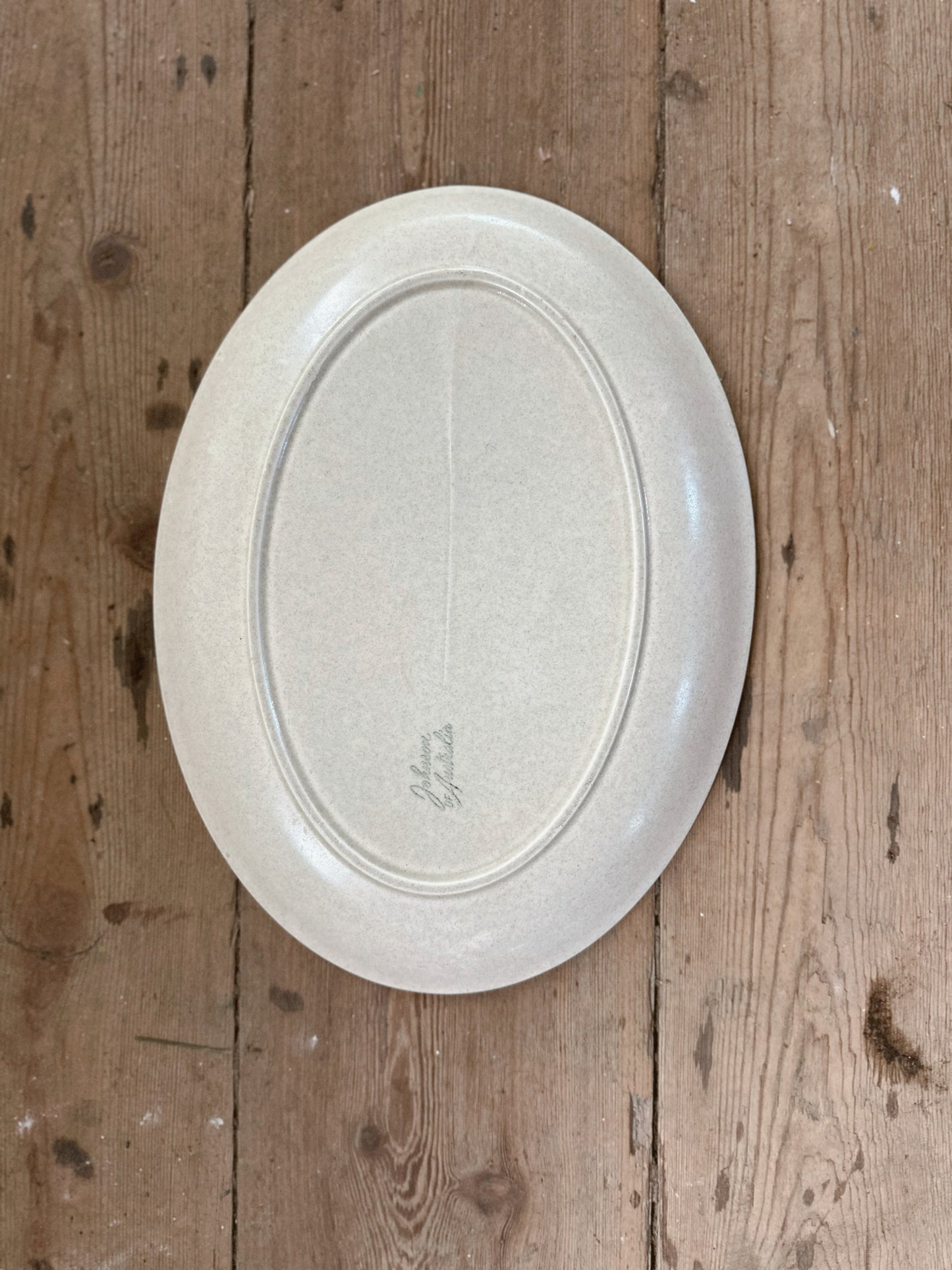 Oval Serving Platter by Johnsons of Australia