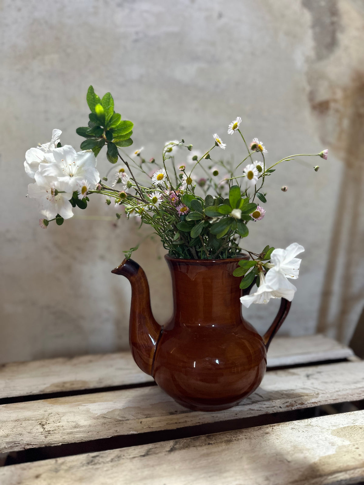 St Clement French Ceramic Tea/Coffee Pot