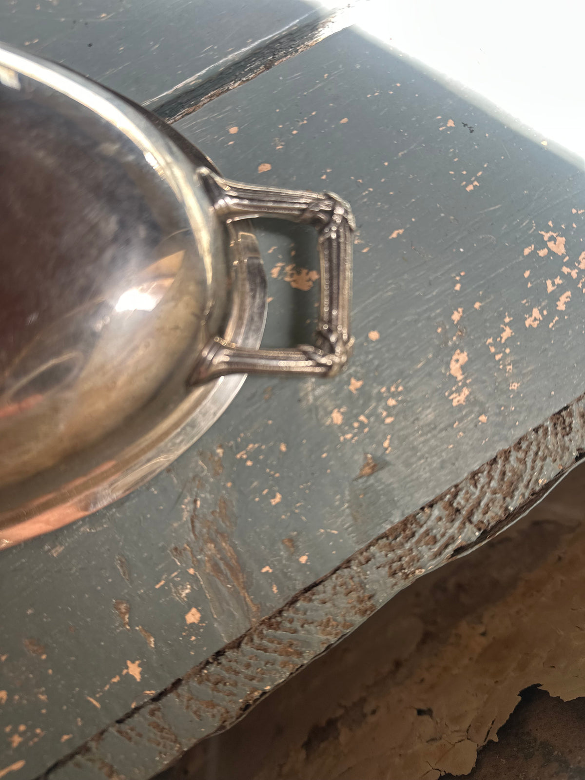 Silver Played Tray