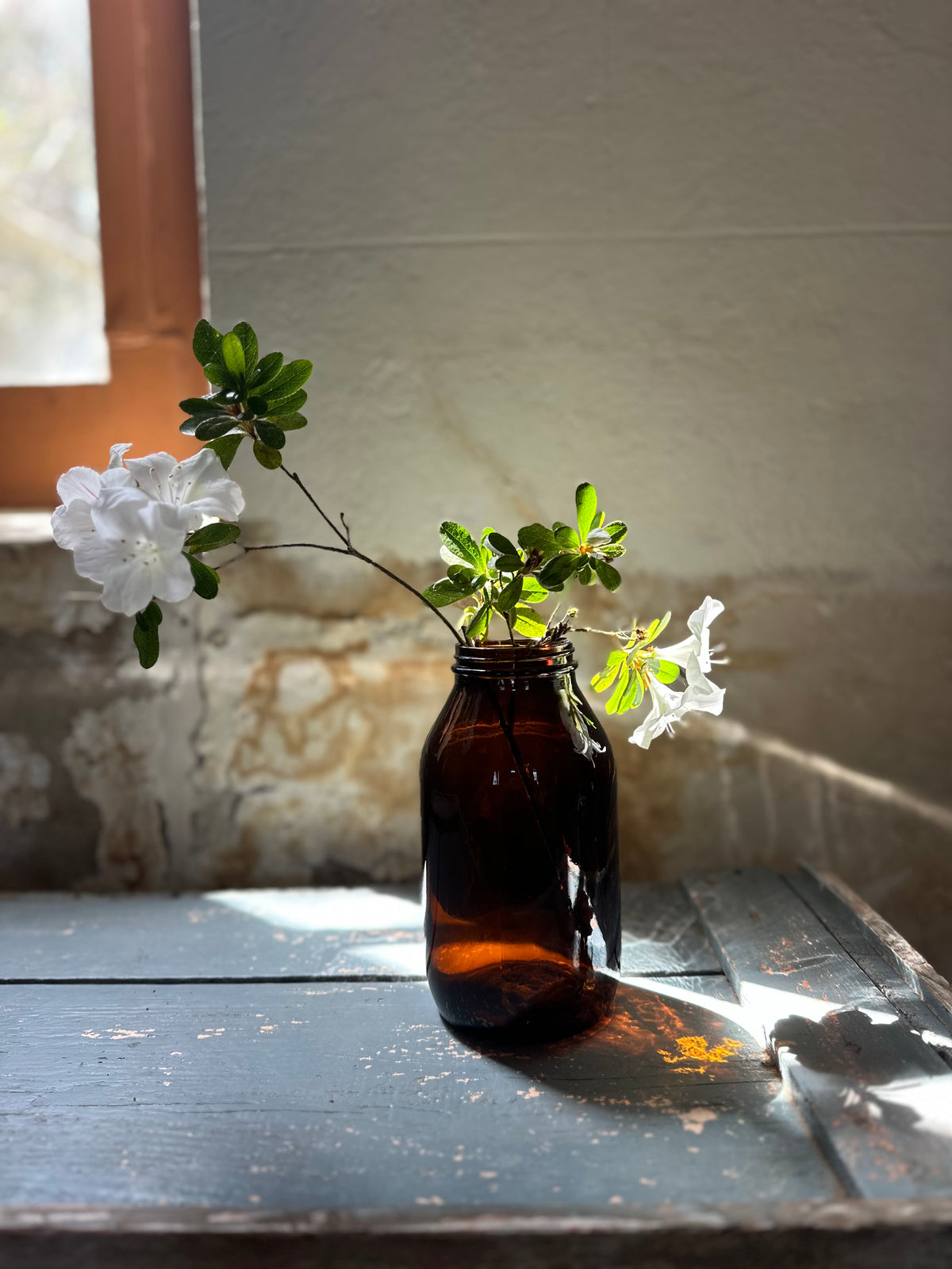 Amber Glass Apothecary bottle #2