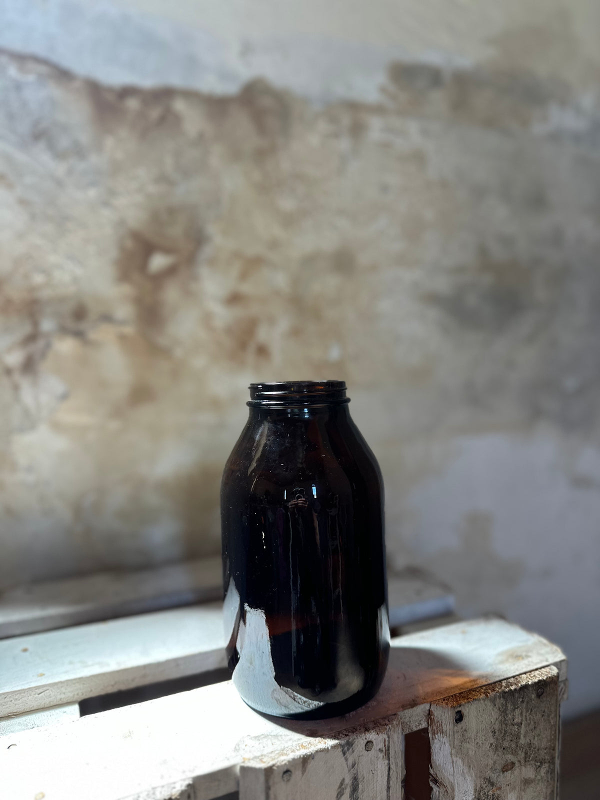 Amber Glass Apothecary bottle #2