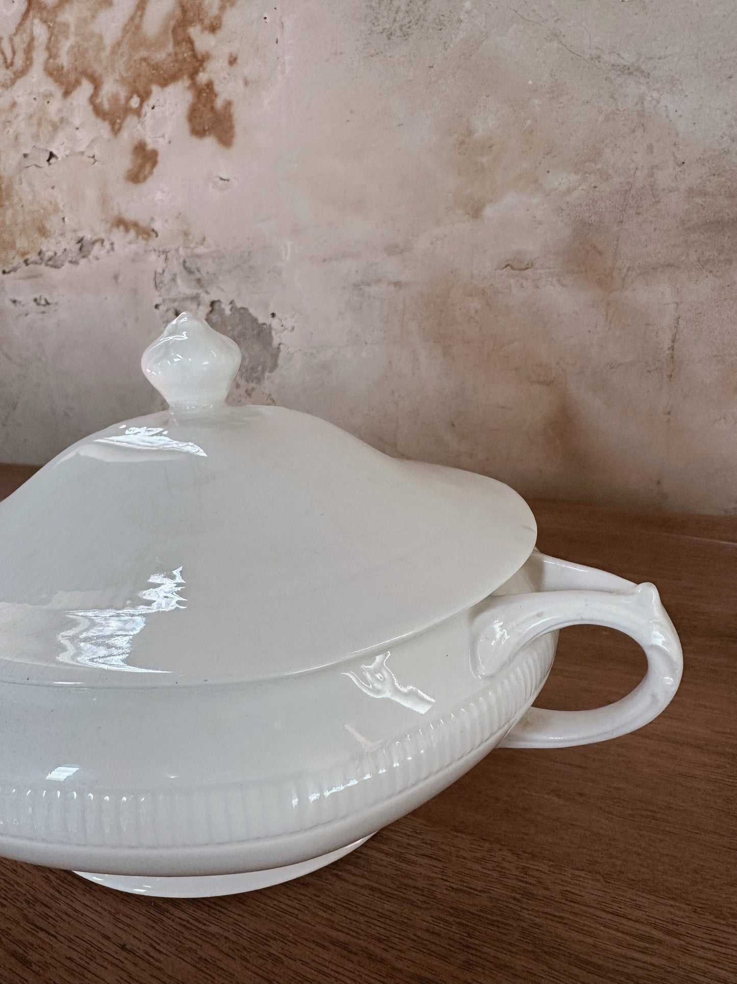 Antique 1924 W.H. Grindley Georgian Ivorie Covered Tureen